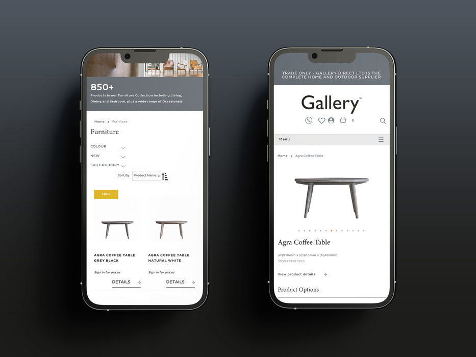 Gallery Direct Mobile Products