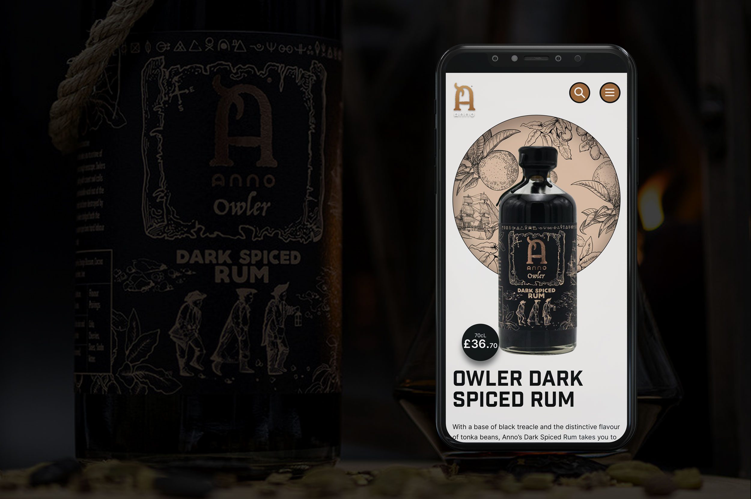 Anno Mobile Shop Spiced Rum